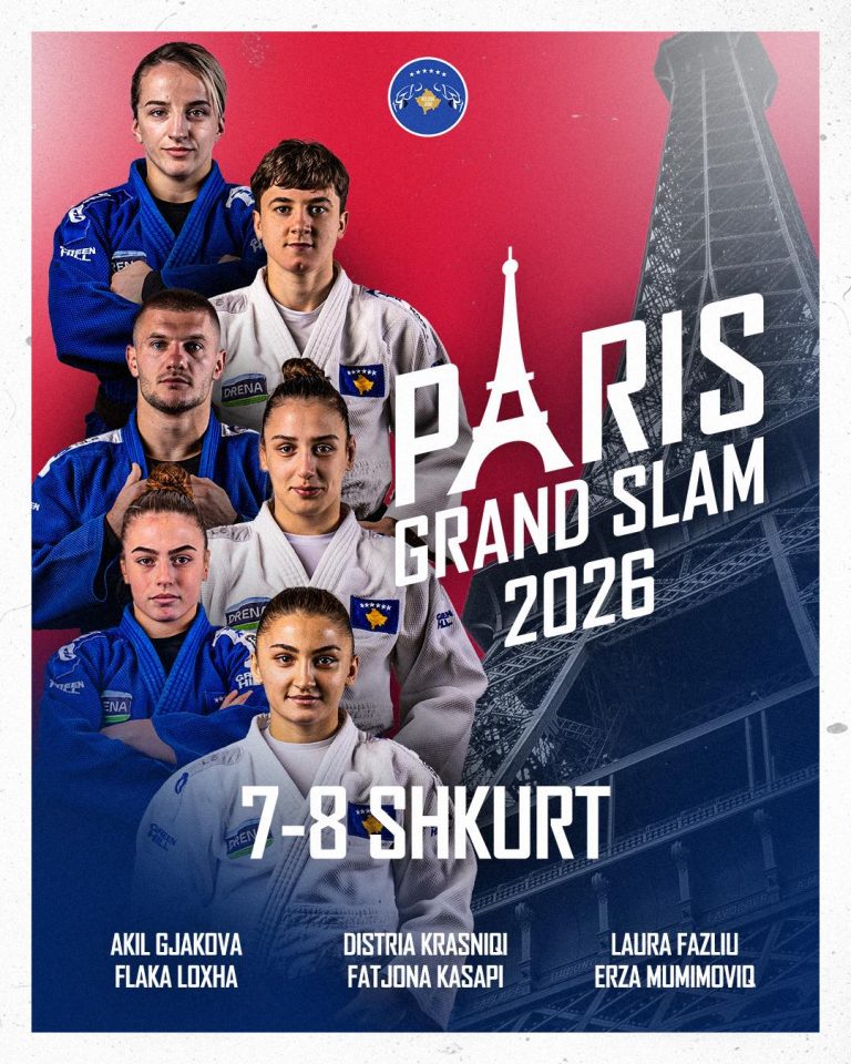 Kosova pjesëmarrëse në Paris Grand Slam 2026 në Judo