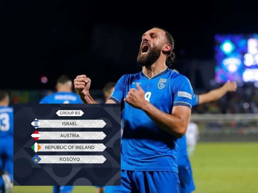 Kosova në Ligën B3, Shqipëria në Ligën C1 të UEFA Nations League