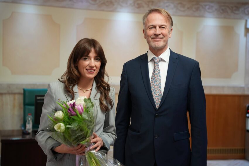 Haxhiu takohet me Orav, diskutojnë për prioritetet dhe reformën demokratike