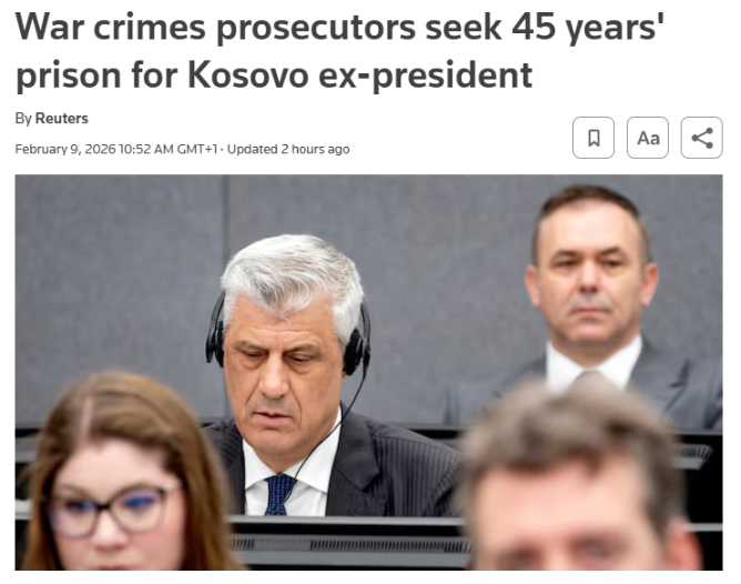 Gjykimi ndaj krerëve të UÇK-së hyn në fazën përfundimtare, kërkohen dënime deri në 45 vjet