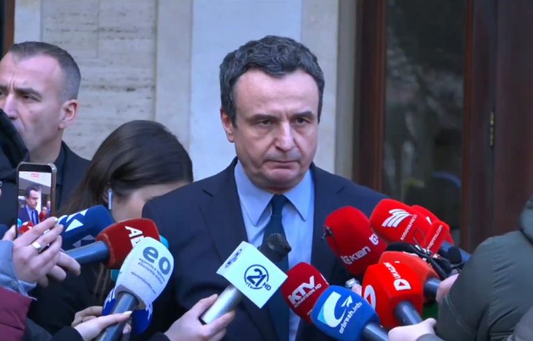 Kurti: As LVV, as PDK e LDK nuk kanë kandidat partiak për president, duhen 2/3 e votave