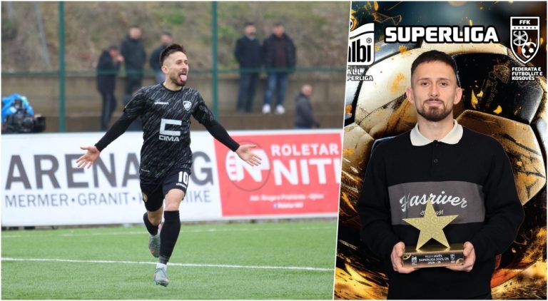 Almir Kryeziu shpallet “Ylli i Javës” pas paraqitjes vendimtare me Ballkanin