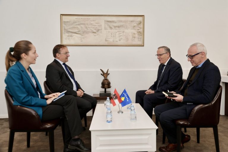 Hamza takon Ambasadorin e Austrisë dhe falënderon për mbështetjen ndaj Kosovës