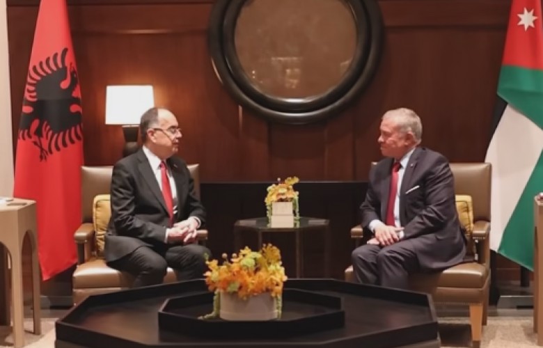 Begaj falënderon Mbretin Abdullah II për pritjen në Jordani