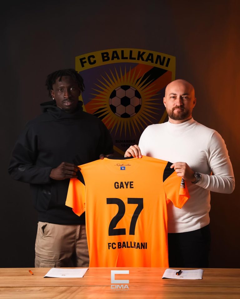 Ebrima Gaye bashkohet me FC Ballkanin