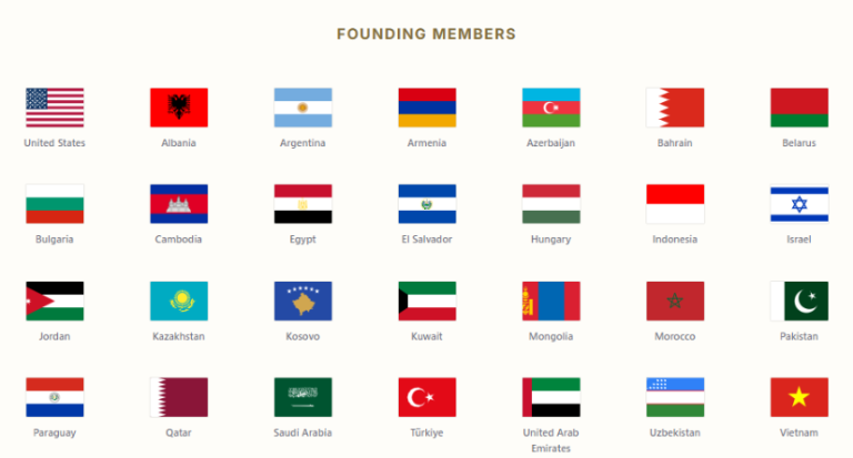 Bordi i Paqes lançon faqen zyrtare, Kosova dhe Shqipëria ndër shtetet themeluese