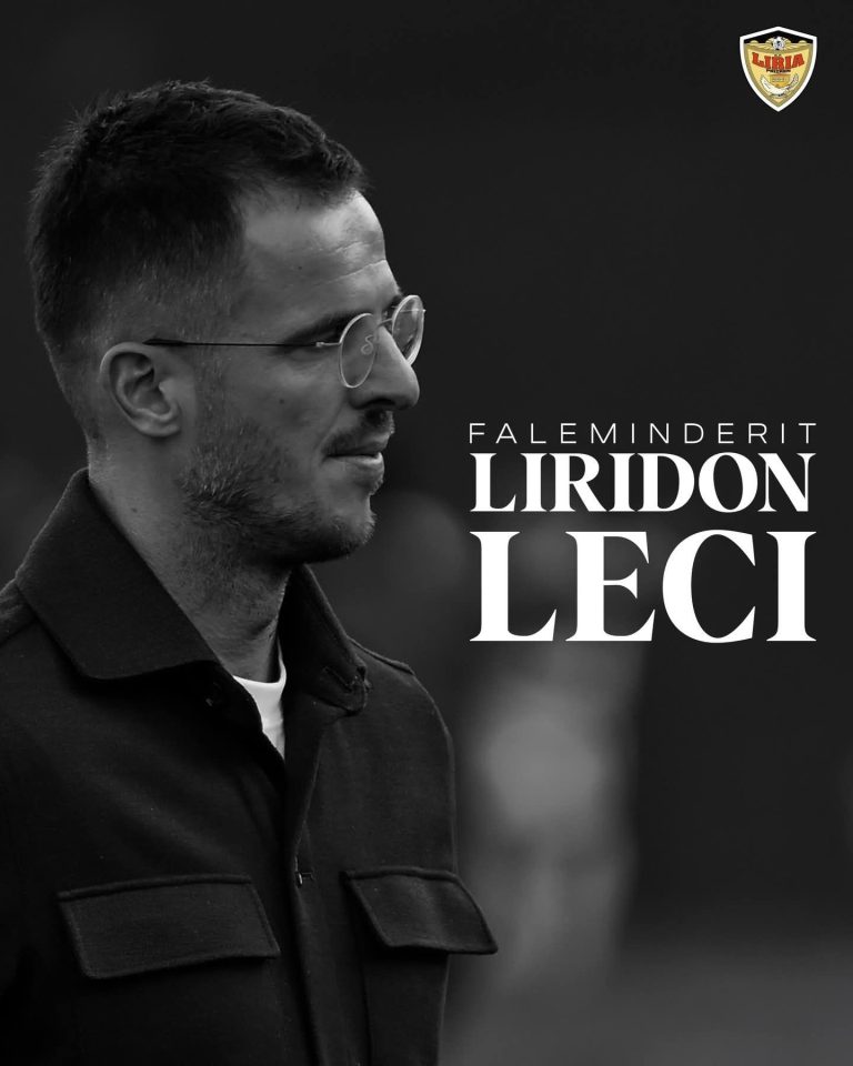 FC Liria zyrtarizon largimin e trajnerit Liridon Leci