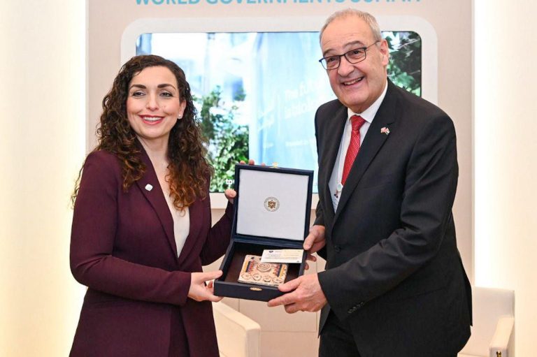 Vjosa Osmani: Bashkëpunim i thelluar me Zvicrën dhe mërgatën si urë lidhëse