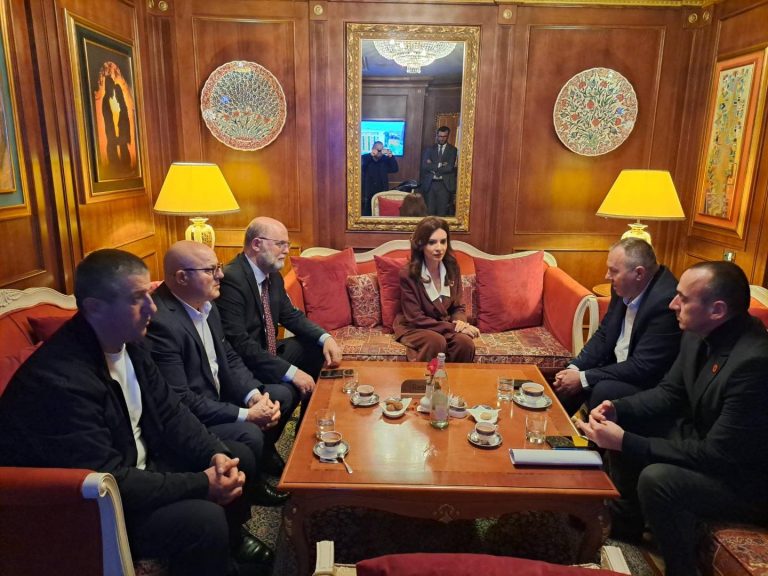 Organizata e Veteranëve të Luftës së UÇK-së takon Ministren e Jashtme të Shqipërisë, Elisa Spiropali