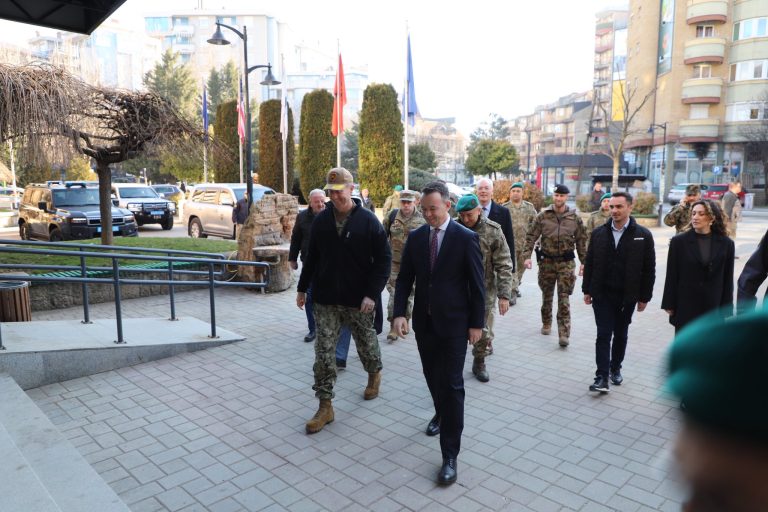 Faton Peci pret Admiralin amerikan George M. Wikoff, diskutohet siguria dhe zhvillimi