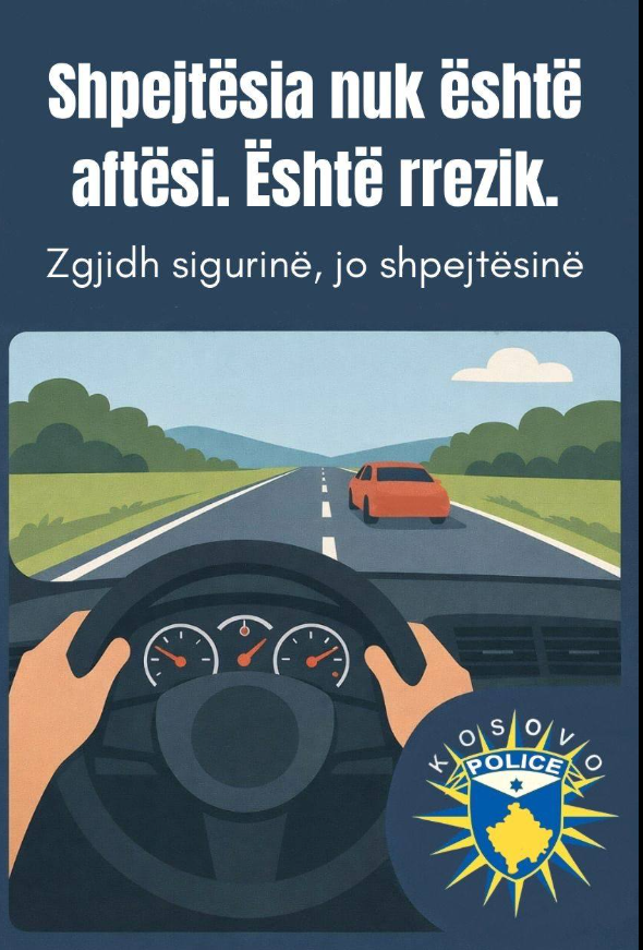 Ferizaj: Nis fushata “Shpejtësia nuk është aftësi. Është rrezik.”