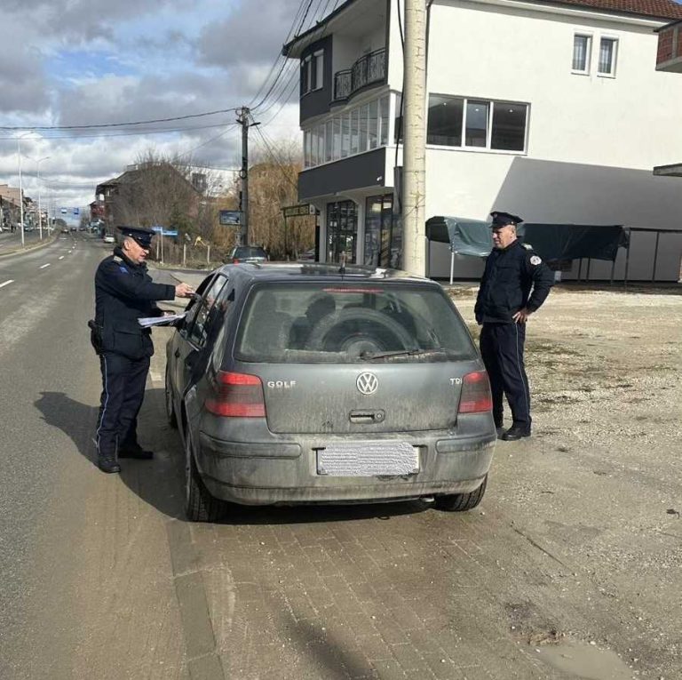 Policia në Mitrovicën e Jugut me fushatë për sigurinë në trafik