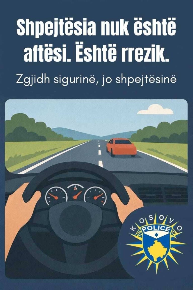 Vazhdon fushata vetëdijësuese “Shpejtësia nuk është aftësi. Është rrezik.”