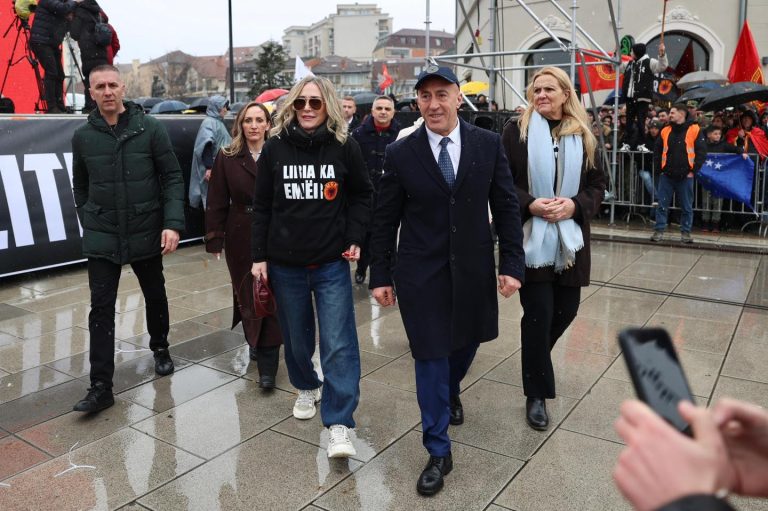 Ramush Haradinaj pjesëmarrës në marshin “Drejtësi, jo Politikë”