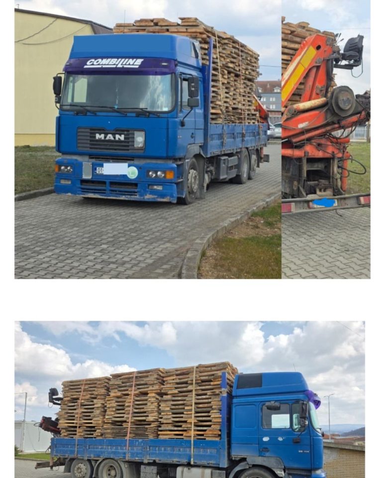 Sekuestrohen rreth 20 m³ dru pa dokumentacion në Podujevë