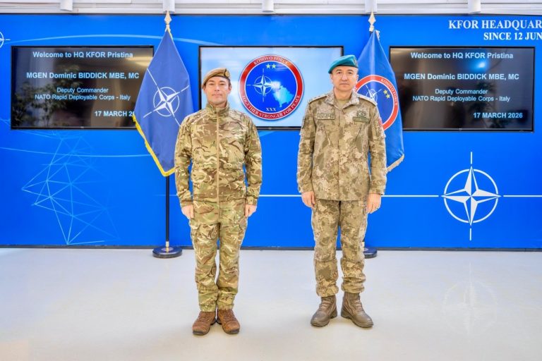 KFOR konfirmon angazhimin për siguri të qëndrueshme në Kosovë