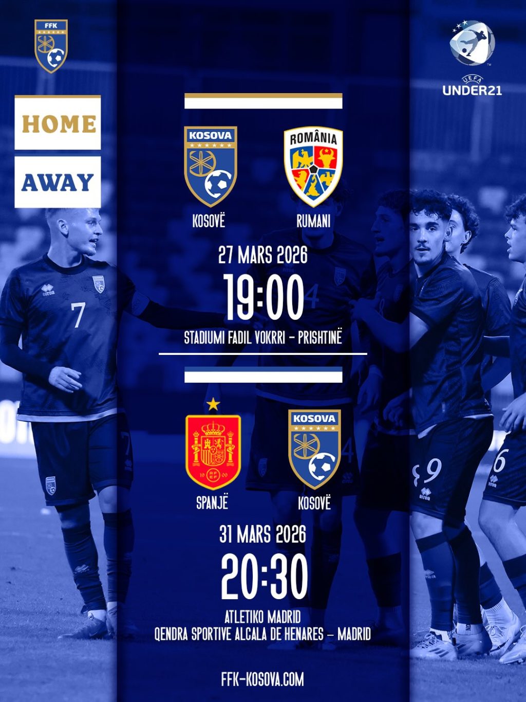 Hekuran Kryeziu shpall listën e lojtarëve për Kombëtaren U21