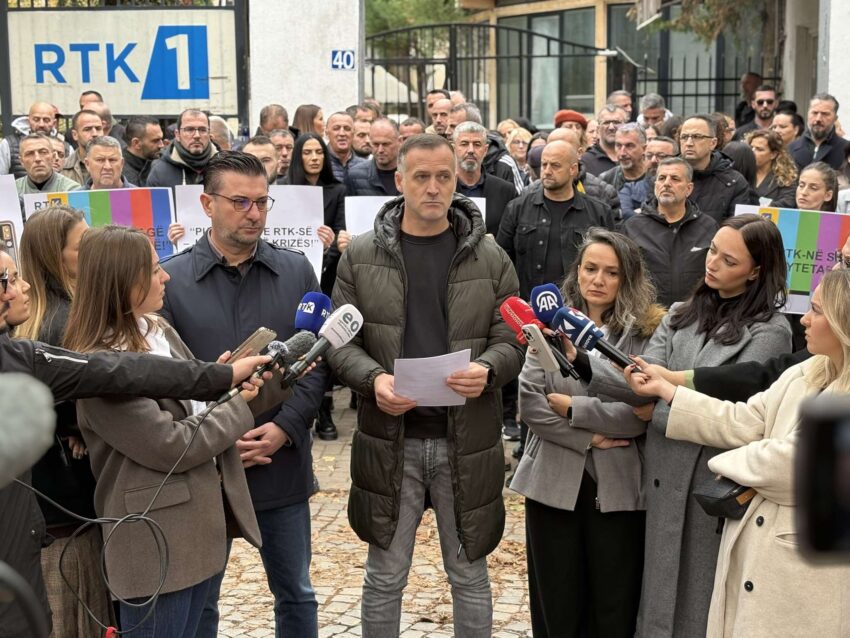 Gëzim Bimbashi jep dorëheqje nga kryesia e Sindikatës së Punëtorëve të RTK-së