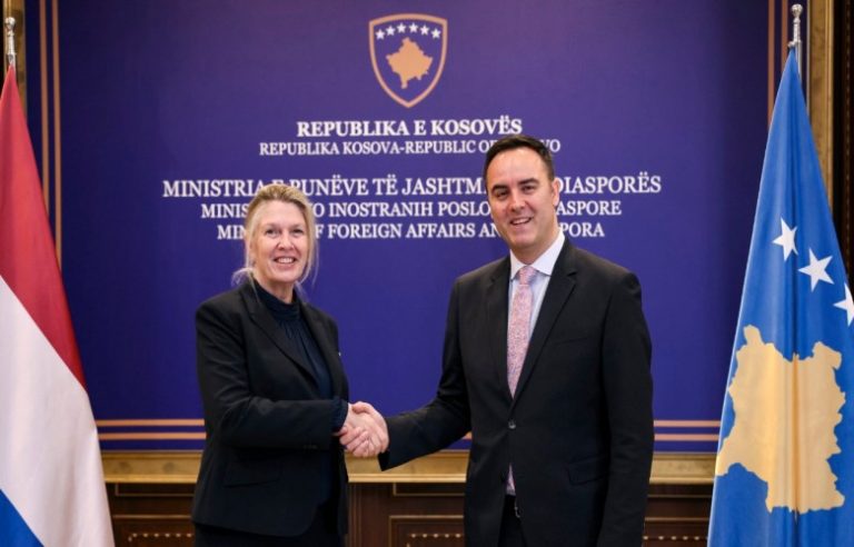 Konjufca riafirmon mbështetjen e Holandës për Kosovën 🇳🇱