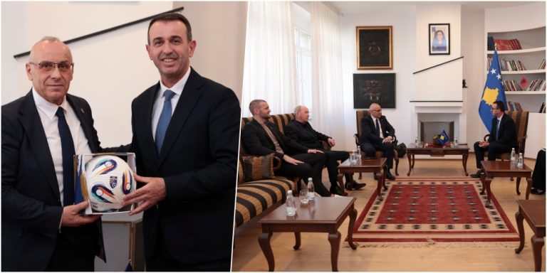 Ministri i ri i Sportit dhe FFK pajtohen për bashkëpunim të ngushtë
