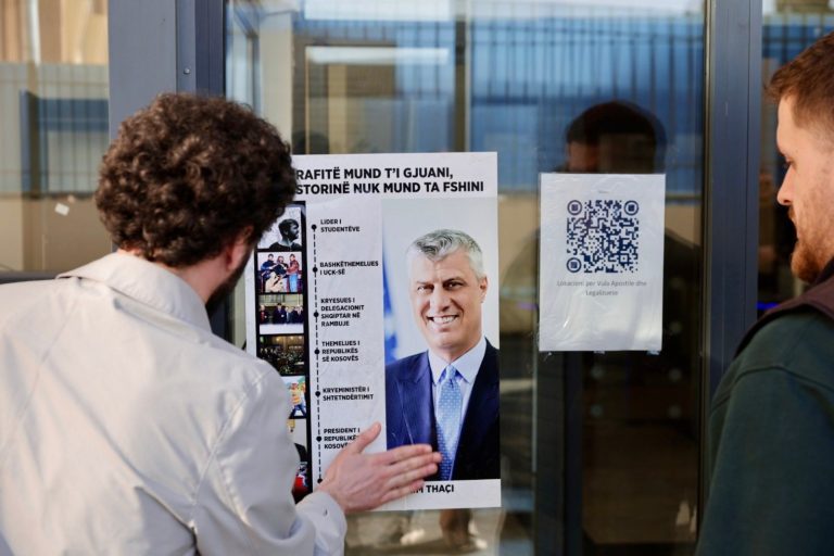 RDK reagon pas publikimit të fotos së Thaçit në dysheme në MPJ