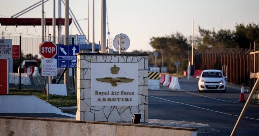 Dron iranian godet bazën ajrore britanike në Qipro, pa viktima