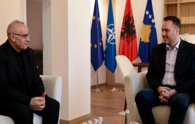 Ademi takon Konjufcën për përgatitjet për ndeshjen Kundër Sllovakisë