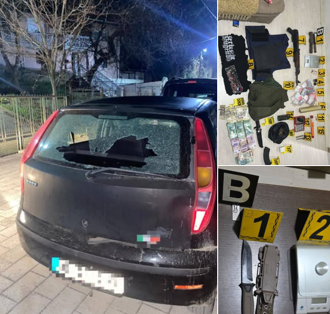 Kapet një person me armë dhe droga pas sulmit në Mitrovicën e Veriut