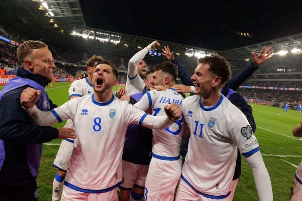 Kosova triumfon ndaj Sllovakisë, Ambasada Amerikane përgëzon “Dardanët”