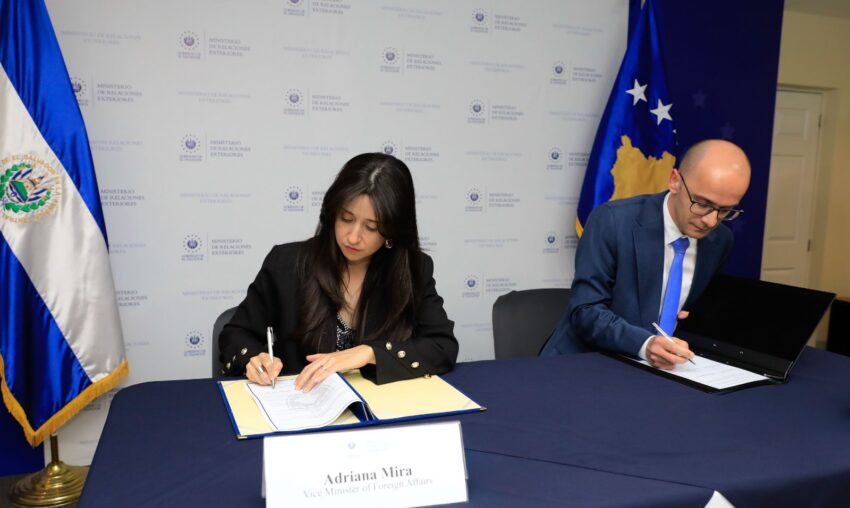 Kosova dhe El Salvadori nënshkruajnë marrëveshje për konsultime politike dhe bashkëpunim kulturor