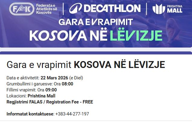 Njoftim për bllokim rruge