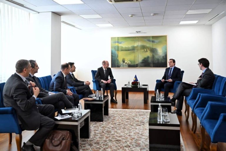 Kryeministri Kurti priti në takim përfaqësues të BERZh-it