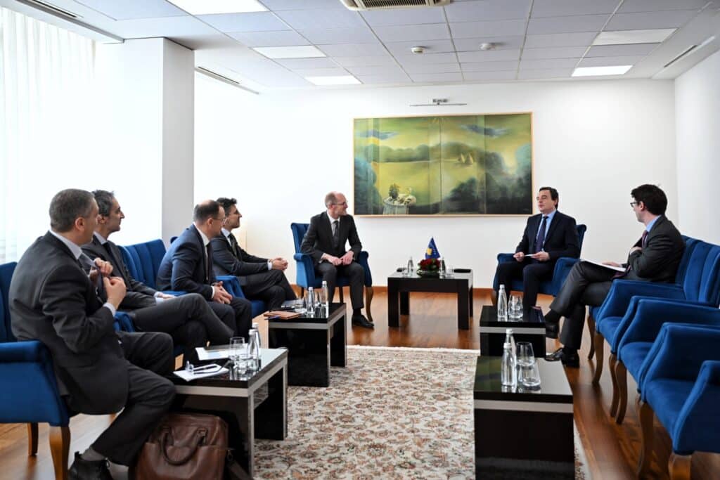 Kryeministri Kurti priti në takim përfaqësues të BERZh-it