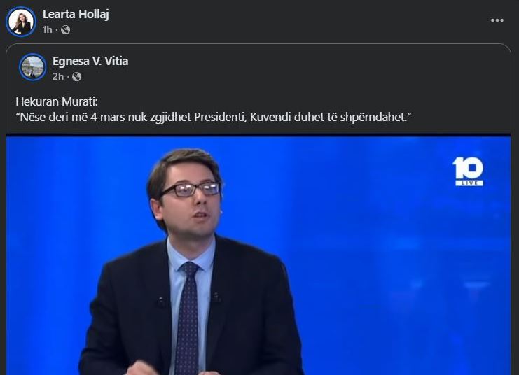 Kabineti i Osmanit kundërshton akuzat për shkelje të Kushtetutës, publikon deklaratën e mëhershme të Muratit