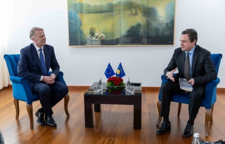 BE përshëndet Kryeministrin Kurti për bashkëpunimin, thekson perspektivat e ardhshme të integrimit evropian