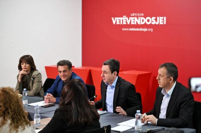 Vetëvendosje nis përgatitjet për zgjedhjet e brendshme