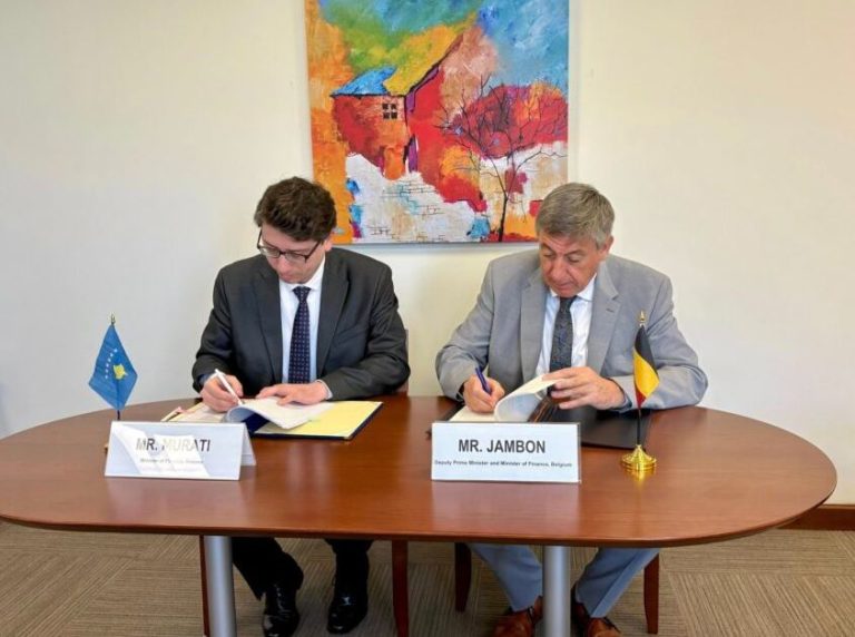 Kosova dhe Belgjika nënshkruajnë marrëveshje për eliminimin e tatimit të dyfishtë