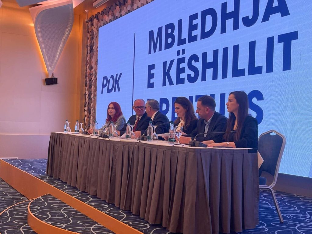 PDK mbledh Këshillin Drejtues