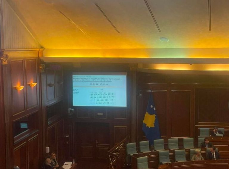 Kuvendi miraton anëtarësimin e Kosovës në Bordin e Paqes