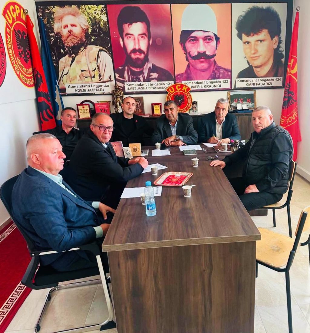 OVL e UÇK-së zhvillon takim me degën e Malishevës për kërkesat e veteranëve