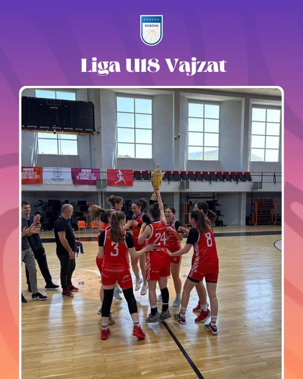 Bashkimi shpallet kampion i Kosovës në Ligën U18 për vajza