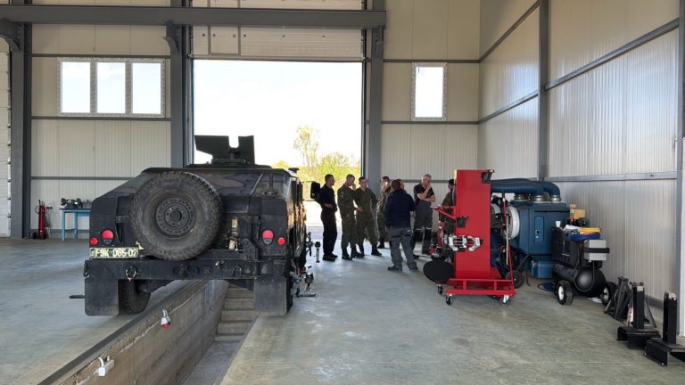 Përfundon me sukses trajnimi për pajisjen “Wheel Alignment” në Servisin për Mirëmbajtje të Automjeteve të Rënda