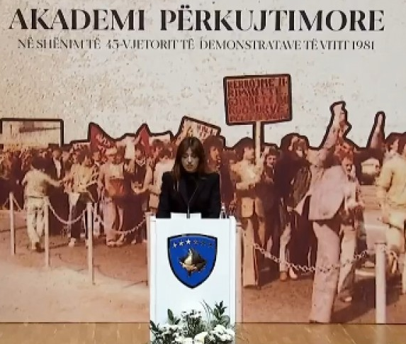 Haxhiu: Demonstratat e vitit 1981 shënuan kthesë në ndërgjegjësimin shoqëror