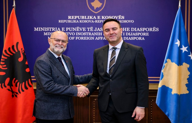 Konjufca dhe Malaj diskutojnë thellimin e bashkëpunimit strategjik Kosovë-Shqipëri