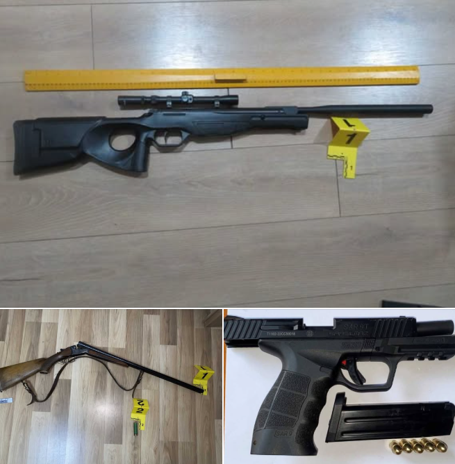 Policia konfiskon tri armë në Mitrovicë, Vushtrri dhe Skenderaj