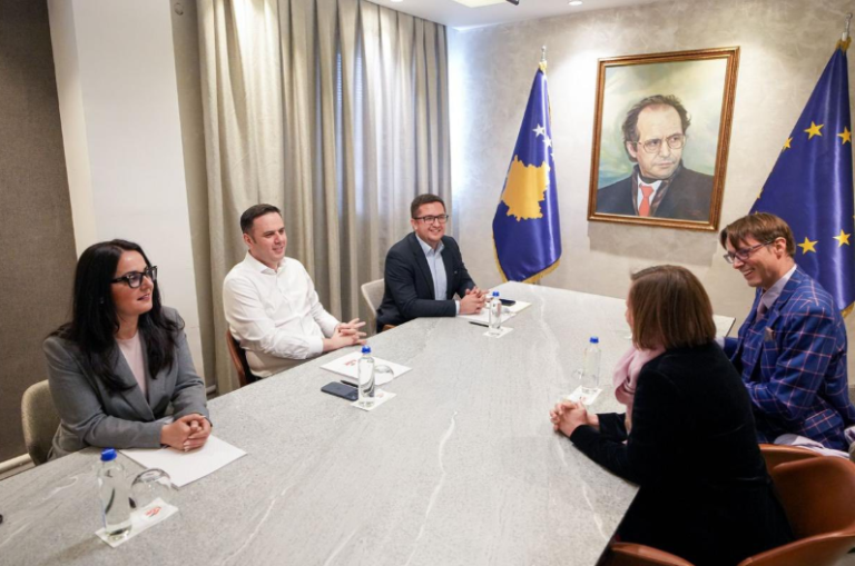 Abdixhiku takon përfaqësuesen e BE-së në Kosovë, thekson nevojën për stabilitet institucional