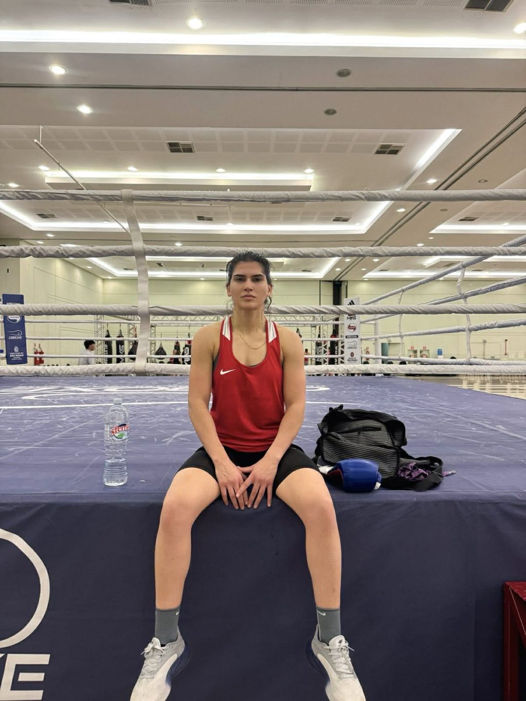 Donjeta Sadiku në ring sonte në Kupën Botërore të Boksit në Brazil