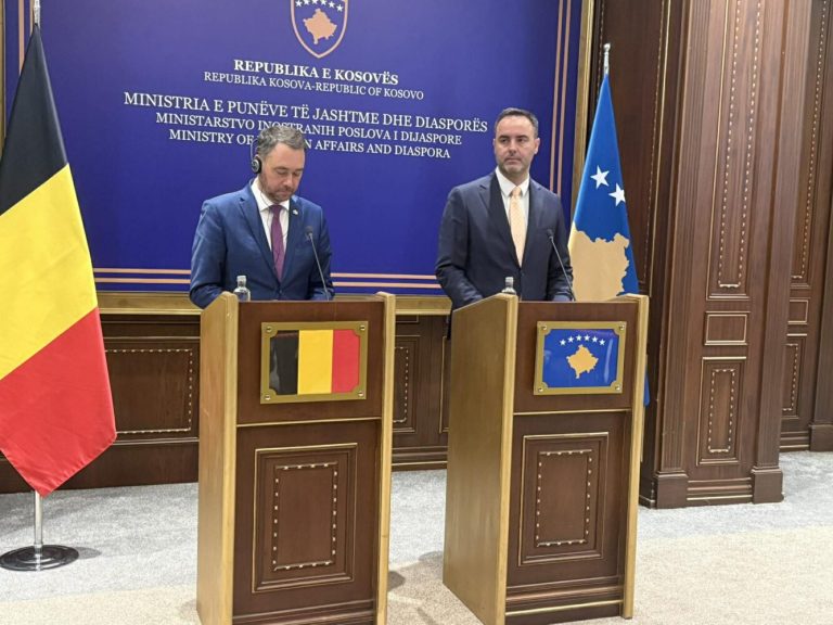 Konjufca pas takimit me homologun belg: Presim anëtarësim të shpejtë në Këshillin e Evropës