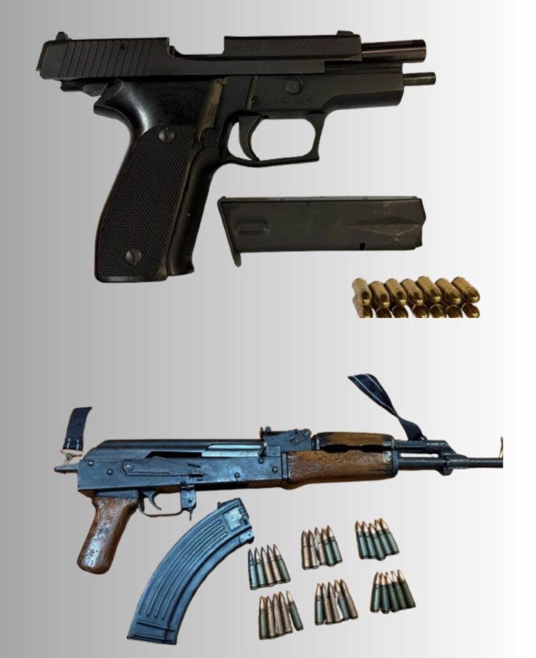 Dy të dyshuar kapen me armë ilegale gjatë patrullimit policor01 Prill 2026, Gjakovë