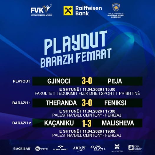 THERANDA DHE MALISHEVA NË FINALEN E BARAZHIT PËR SUPERLIGËN B